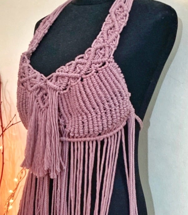 MADE TO ORDER Custom Design Macrame Summer Fest... - Folksy