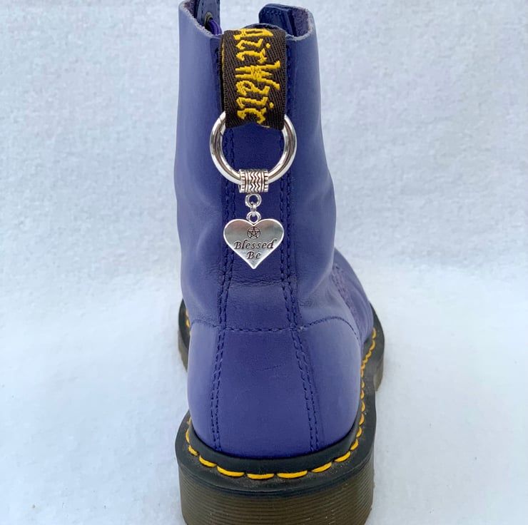 Blessed Be Heart Dr Martens Charms Alt Boot A... Folksy