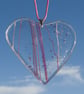 Pure & Simple - Patterned Heart Hanger - 6193 - Image 2