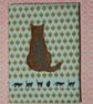 Notebook with applique cat A6 - Image 2