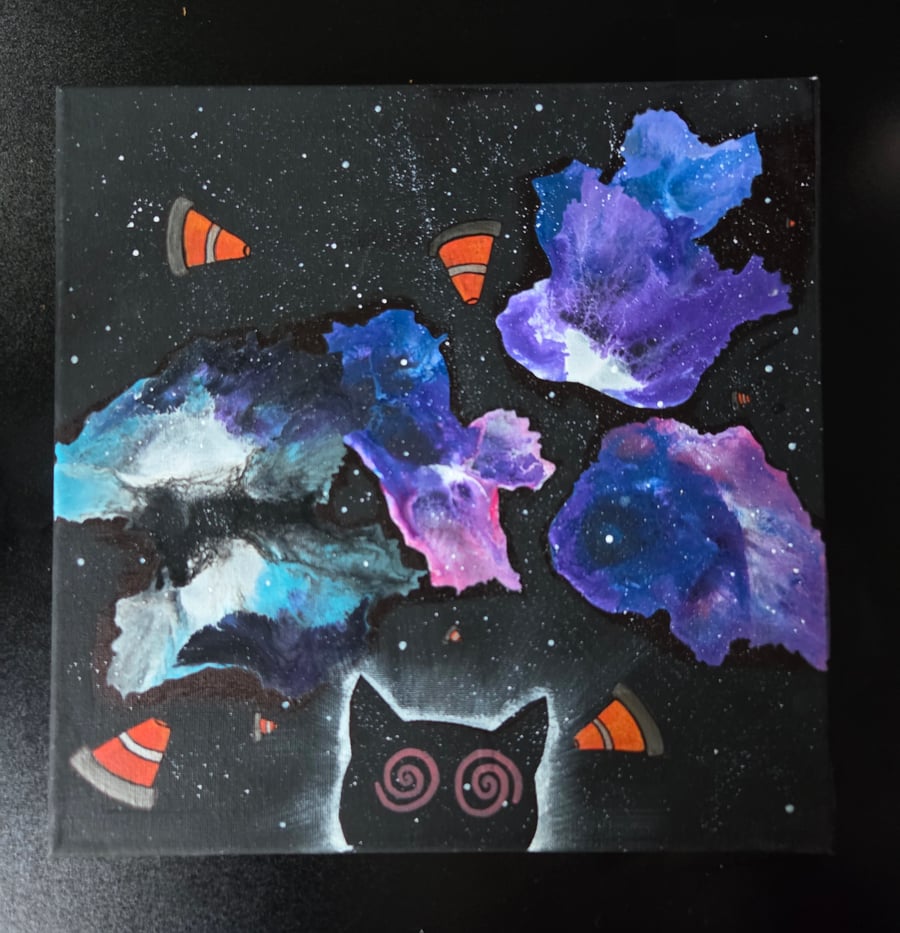 Nipfest original painting - Portal Power