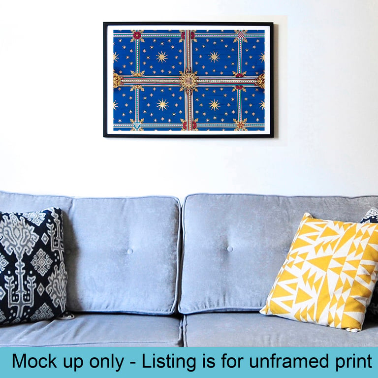 Carlisle cathedral ceiling boss print