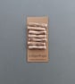 Set of seven driftwood toggle buttons with single hole - Image 2