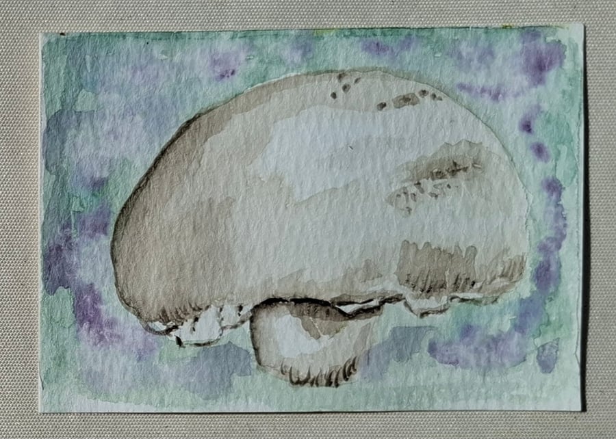 ACEO"Upside Up" an original watercolour.