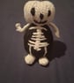 Hallowe'en Glow In The Dark Pumpkin Skeleton