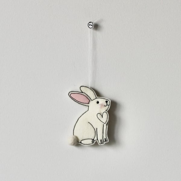 Special Order for Gill - 'Bunny' - Hanging Decoration