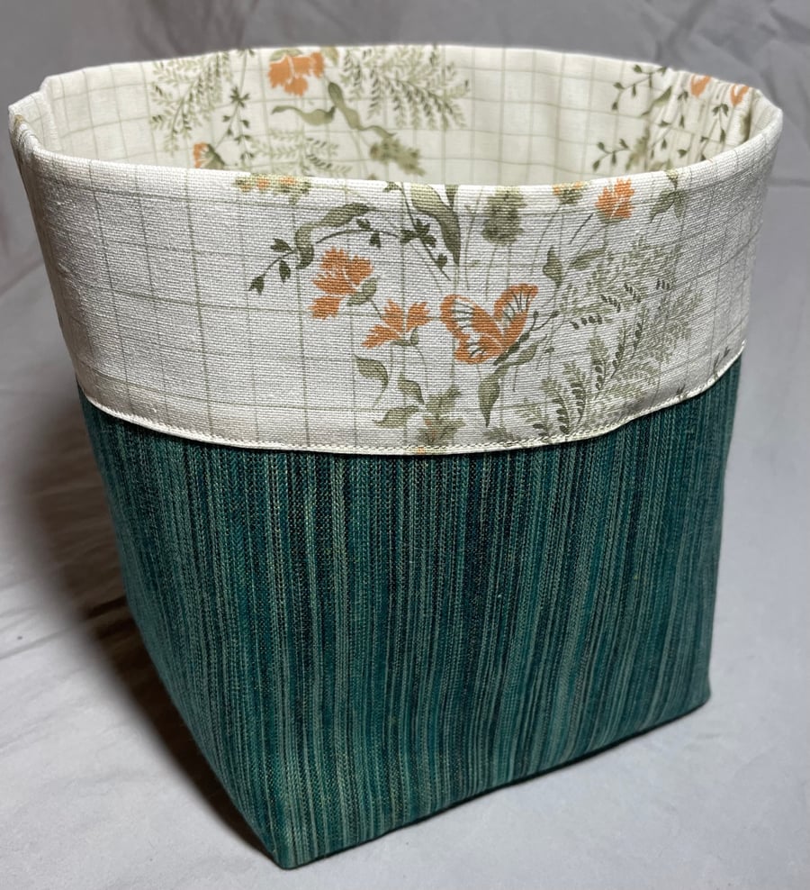 Fabric storage tub - medium