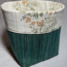 Fabric storage tub - medium