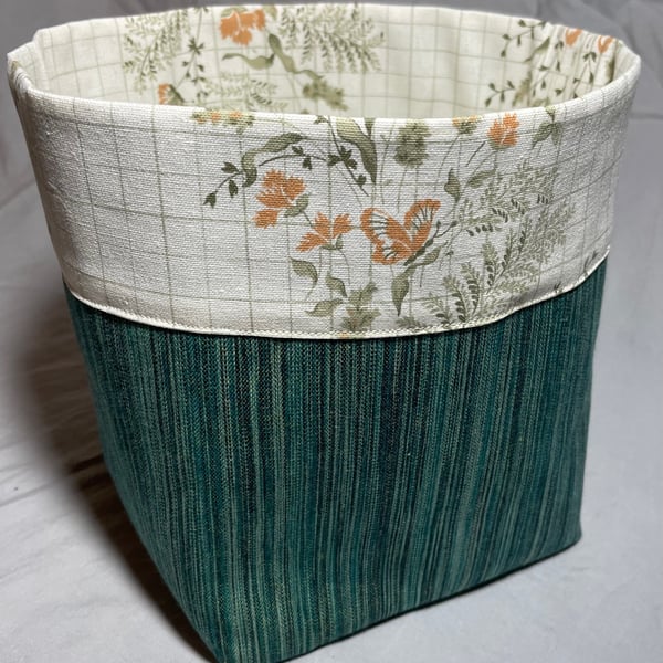 Fabric storage tub - medium
