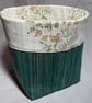 Fabric storage tub - medium