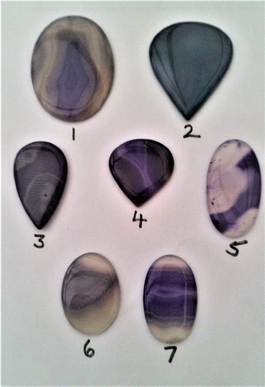 Large Agate Cabachons, Making Wire Wrapped Pendants, Jewellery