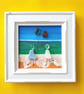 BEST FRIENDS - Seaglass Art - Image 2