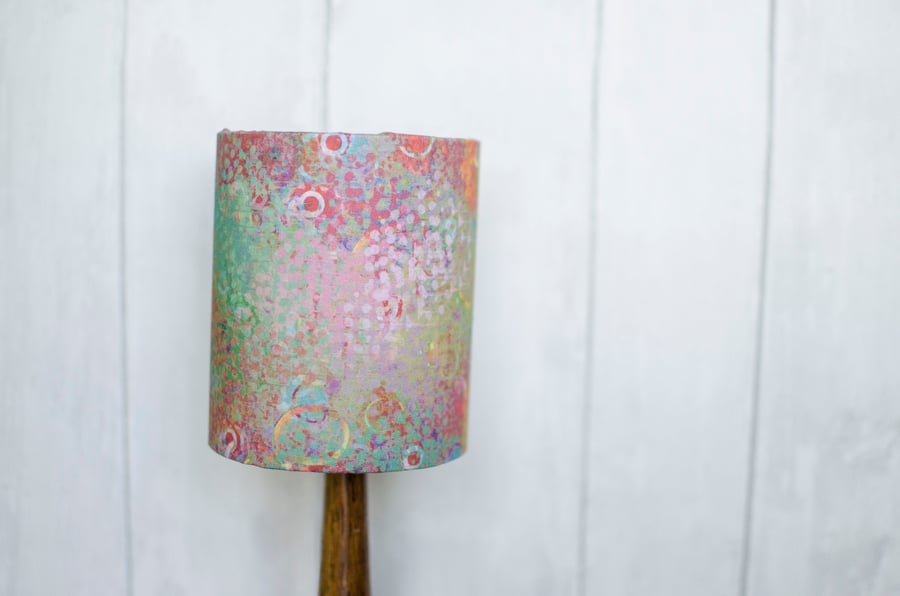 30cm Green lamp shade, Bright lamp shade Pink lampshade