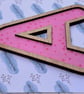 10cm Maplewood & Craft Fabric Letter Skandi Inspired Decoration - Image 2