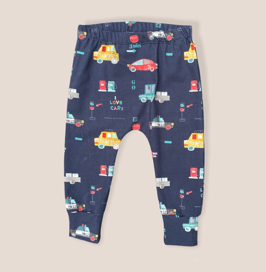  I Love Cars leggings - 2 years 