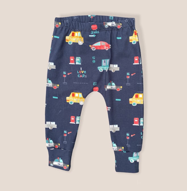  I Love Cars leggings - 2 years 