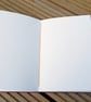 Leather Journal Sketchbook, Chestnut Brown with Golden thread - Image 3