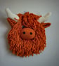 Highland Coo crochet GINGER - Image 2