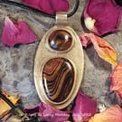 Handcrafted Bronze Pendant 