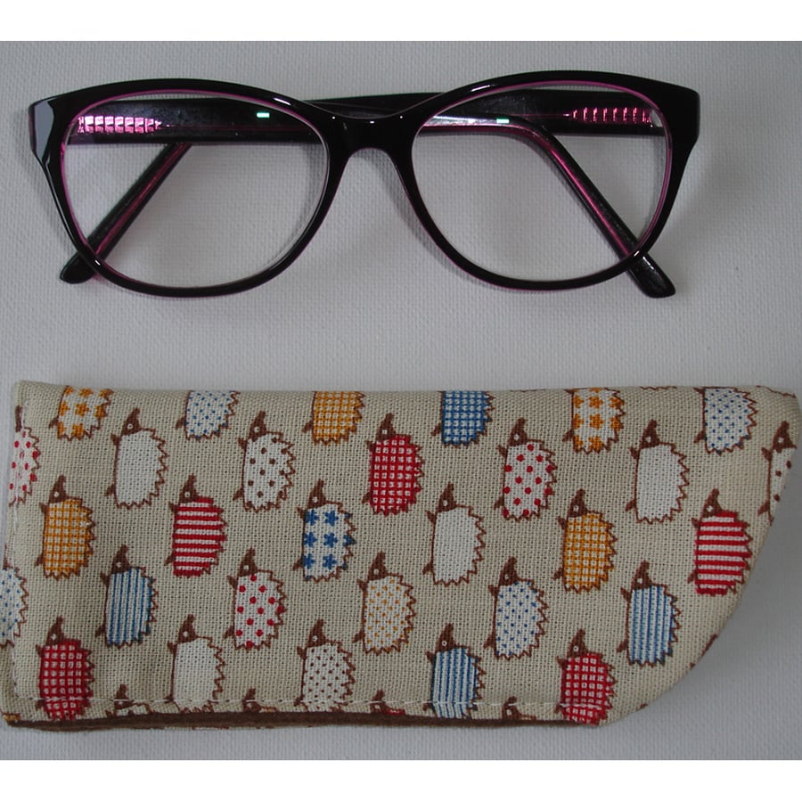 Hedgehog Glasses Case Sleeve