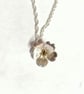 Primrose pendant set with a Citrine and made from Sterling Silver