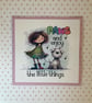 Handmade Framed Funny Dog Art Print, 'Paws and Enjoy' - Image 5