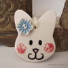 Pottery Bunny hanging decoration ceramic rabbit cute bunny