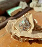 Sterling Silver and Opal Tree of Life Necklace - October Birthstone - Image 1