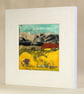 Yellow Field Original Painting - Image 3