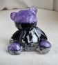 Gorgeous Bits and Pieces - Resin Drip Abstract Art Bear - Keepsake Gift  - Image 1