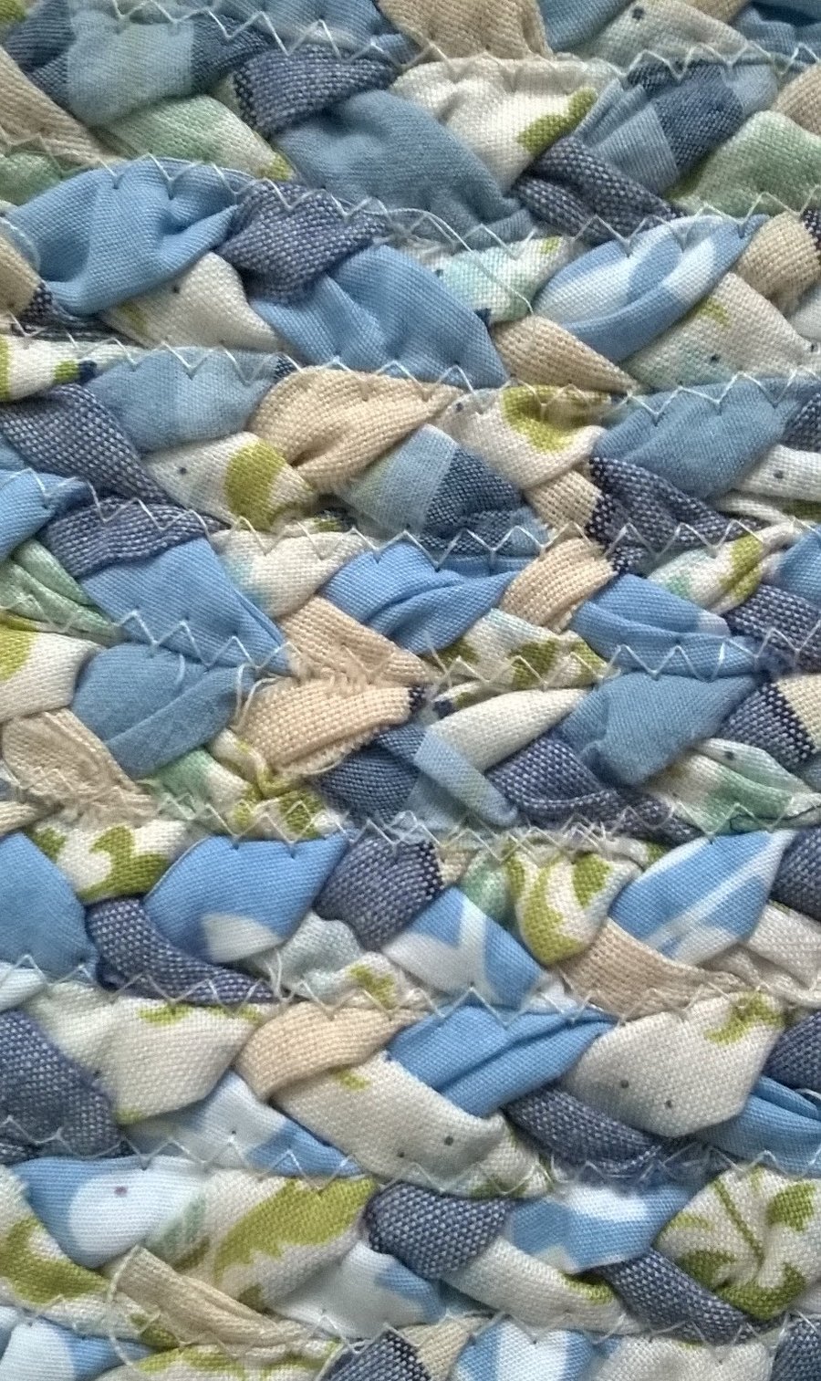 Handmade Braided round rug