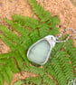 Handmade 925 Sterling Silver Pendant Necklace - Unique Jewellery Green Sea Glass - Image 2