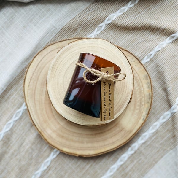 Warm Woods and Cashmere Candle