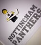 NOTTINGHAM PANTHERS - Framed custom Lego minifigure - Ice hockey - Image 3