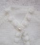 16" Baby Bobble Edged Cardigan - Image 2