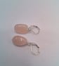 Pale Pink Rose Quartz Chunky Nugget Bead 3 Piece Jewellery Set, Gift for Her - Image 4