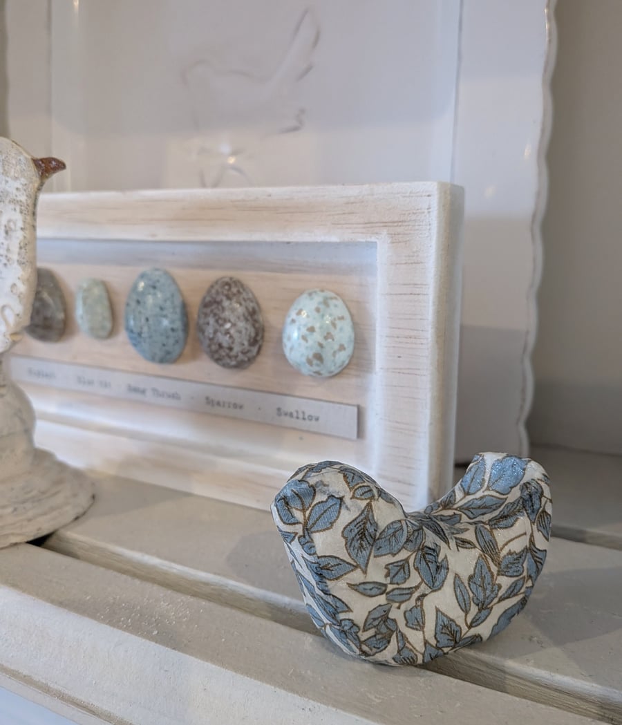 Autumn Leaves Bird Ornament