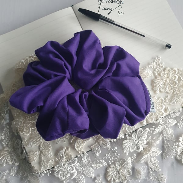 Giant Upcycled Scrunchie