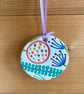 SALE Handmade Spring Ceramic Hanger, Hanging Spring Decoration - Image 2
