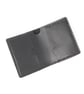 Black leather slim bifold wallet - Image 2
