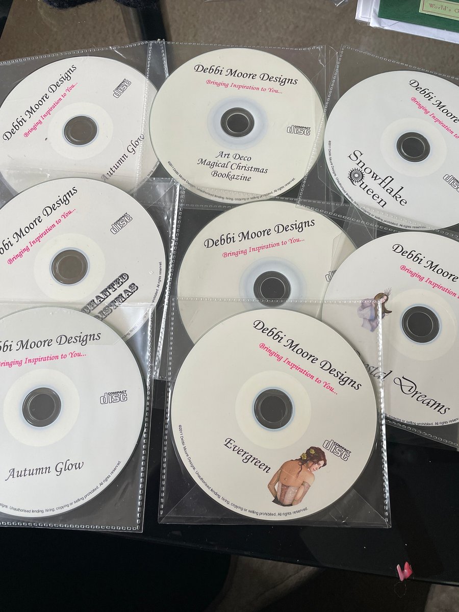 8 Debbi Moore Designs cds