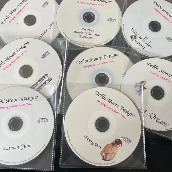 8 Debbi Moore Designs cds