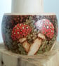 Pyrography toadstool wooden bangle  - Image 8