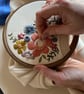 Stick and Stitch Bold Flower Embroidery Design - Image 8