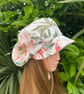 Upcycled floral Baker boy cap   - Image 1