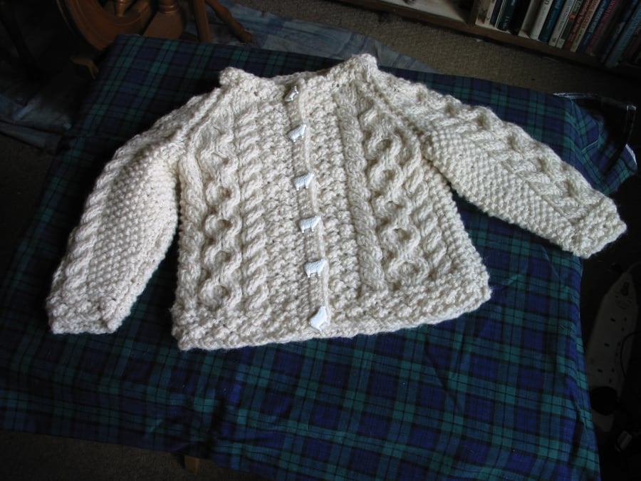Child's Aran jacket Pattern