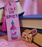 Like Em Spicy - Die Cut Clear Stickers - Illustrated Stickers - Image 4