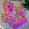 Baby Girl's Hooded Jumper  3-12 months size