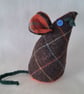 Faux mouse fabric animal doll Monty the mouse