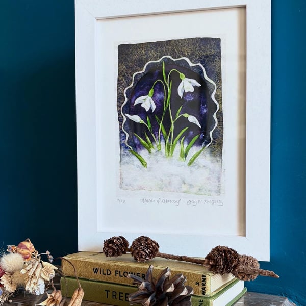 'Maids of February' framed limited edition giclée print